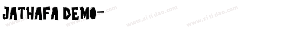 Jathafa Demo字体转换